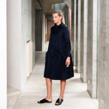 Alquema's&nbsp;coats can be perfectly paired with Alquema's more formal dresses to create stunning outfits.&nbsp; &nbsp;Alquema utilizes handmade processes along with modern crushing techniques to create fashion-forward pieces produced in perfect harmony. They are light-weight, flattering on all body types, and crease-free - great travel companions.